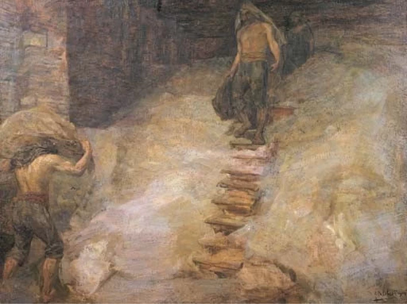 Scaricatore di sale